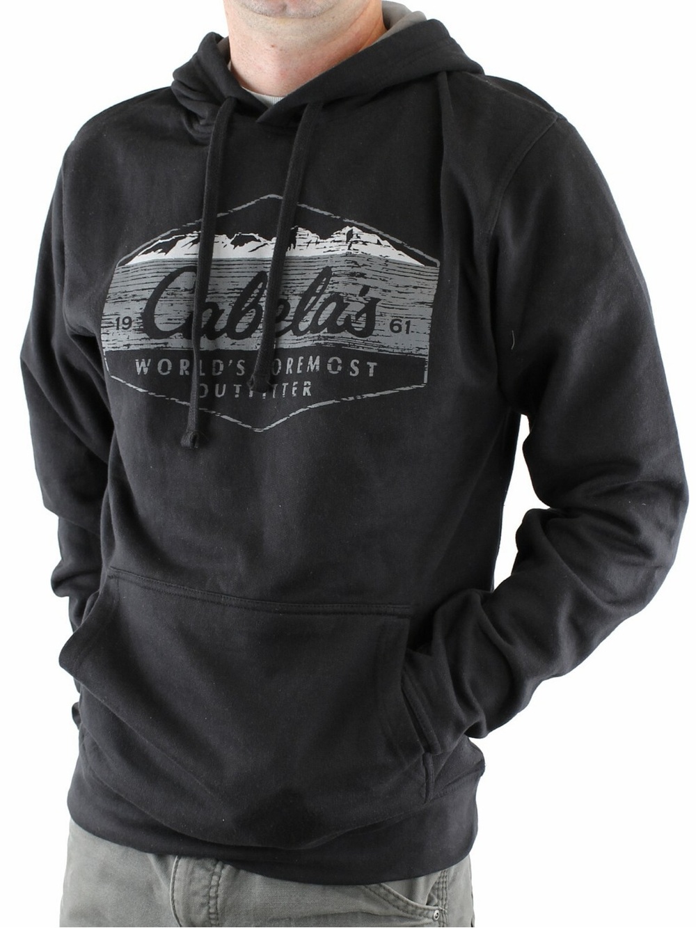 Cabela’s Men’s Graphic Pullover Hooded Sweatshirt Small